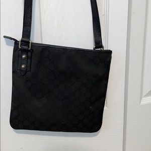 Black Gucci crossbody bag